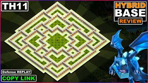 NEW BEST! TH11 base 2022 with COPY LINK | COC Town Hall 11 Hybrid/Trophy/Farm Base - Clash of ...