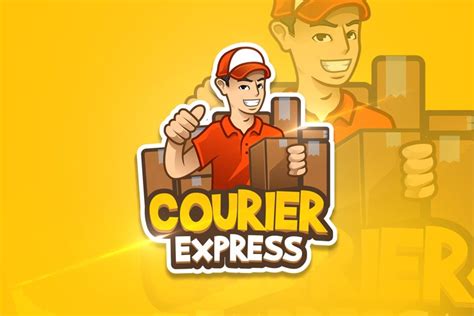 Courier Express - Mascot & Esport Logo