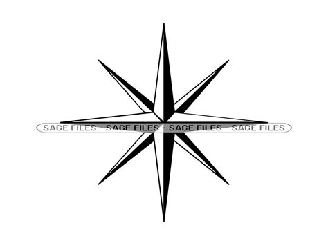 North Star SVG, Polaris Svg, North Star Clipart, North Star Files for ...