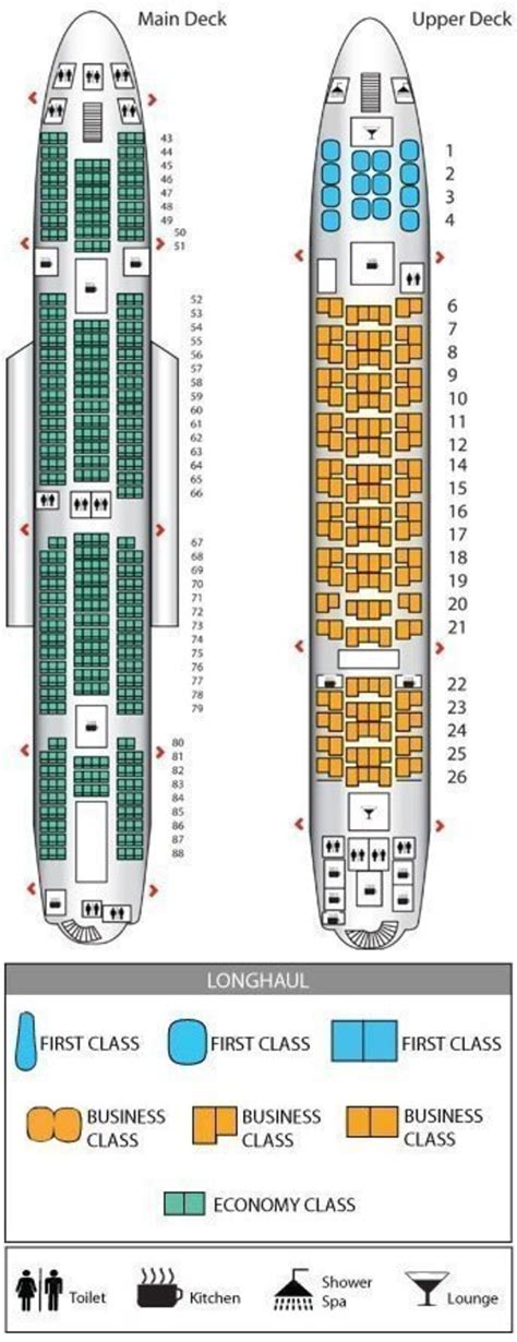 A380 Emirates Seating