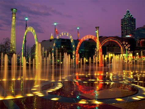 Centennial Park Fountain - Atlanta, GA - Atlanta Wallpaper (19053683 ...