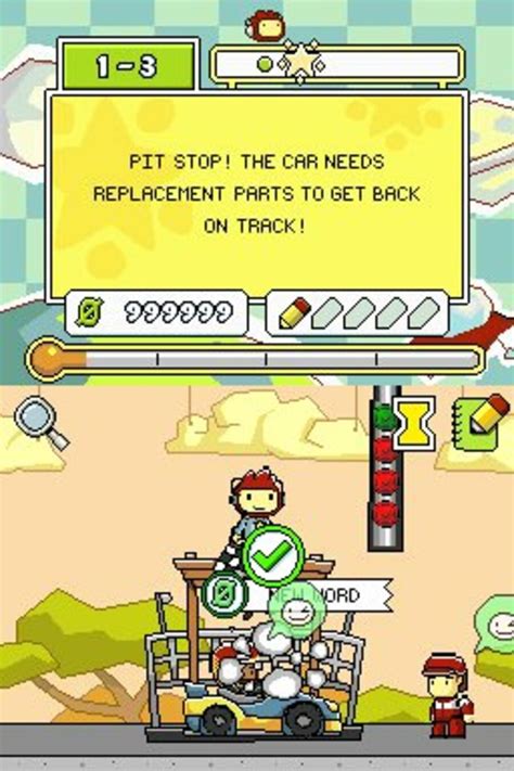 Super Scribblenauts (DS) Screenshots