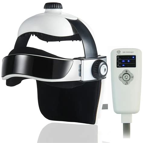 Electric Head Massager Kneading And Pressing Acupuncture Points with music Health Device ...