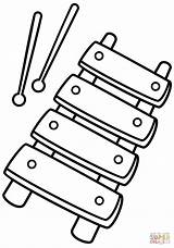 Xylofon Omalovánka  Omalovánky K Vytisknutí Zdarma sketch template