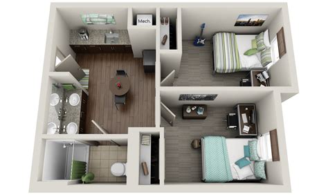 Dorm Design, House Design, Dorm Layout, Uk Housing, 2 Bedroom Suites, Bedrooms, University Dorms ...