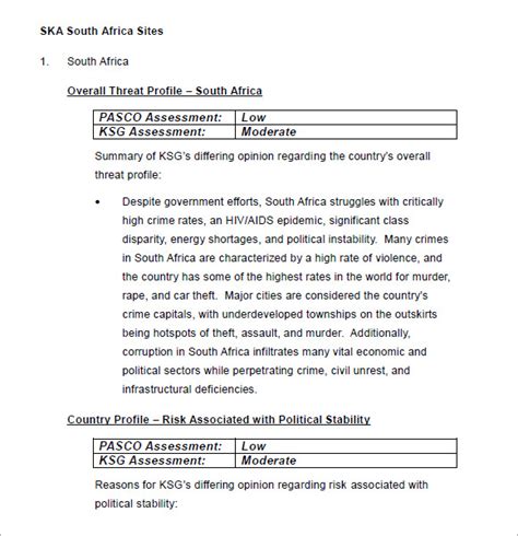 Nist Security Assessment Report Template | TUTORE.ORG - Master of Documents