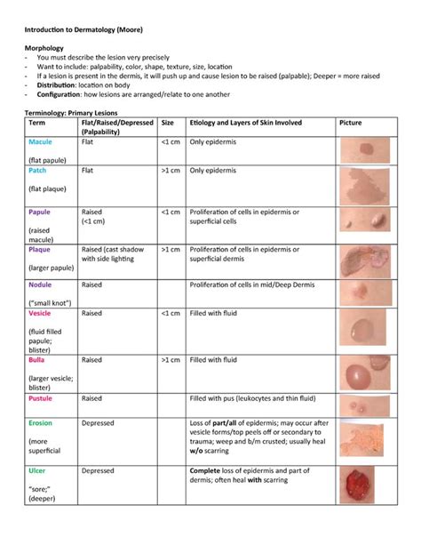 1. Introduction to Dermatology (Moore ... | Dermatology, Dermatology ...