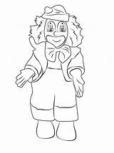 Happy Clown coloring Page  Download Print Or Color Online For Free sketch template
