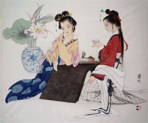 The Unknown Dynasty of China | Tea art, Traditional chinese art, Female character design