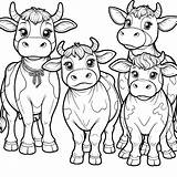 Cow Coloring Pages 29  Gem sketch template