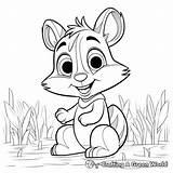 Chipmunk Coloring Pages  Free & Printable sketch template