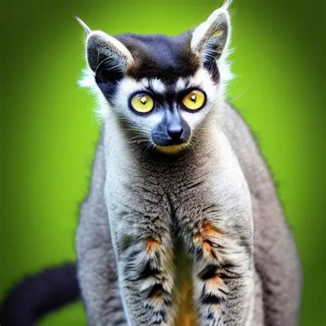 a feline lemur - cat - hybrid, animal photography | Stable Diffusion | OpenArt