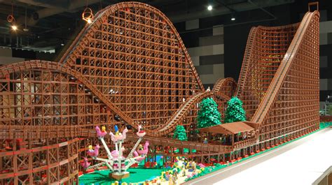 Take a Virtual Ride on This 90,000-Piece LEGO Roller Coaster | Mental Floss