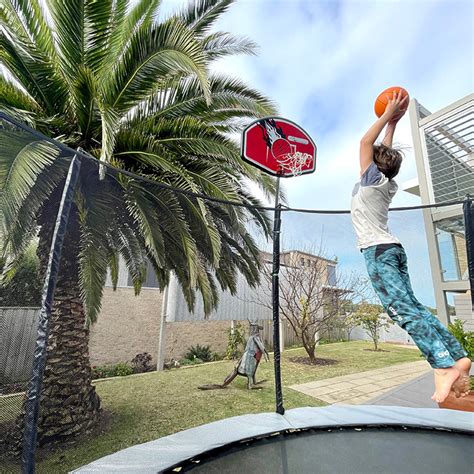 Trampoline Basketball Hoop Ring | Oz Trampolines