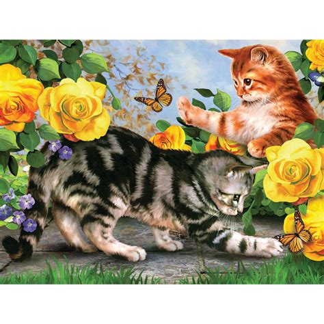 Kitten Play 500 Piece Jigsaw Puzzle | Spilsbury