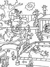 Zoo Animals Coloring Pages  Best For Kids sketch template