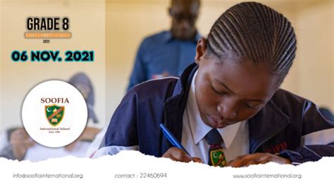 2022 Grade 8 Entrance Exam – Soofia International School | Lesotho