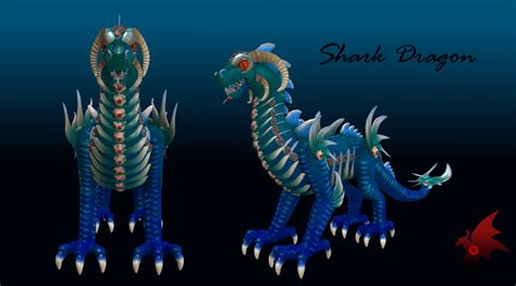 Shark Dragon by Nabesima on DeviantArt