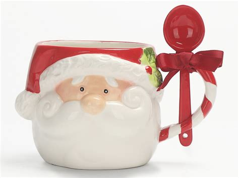 Holiday time Santa Mug with Spoon | Walmart Canada