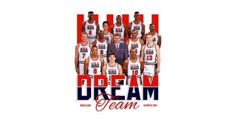 Dream Team - Dream Team Usa 1992 - T-Shirt | TeePublic