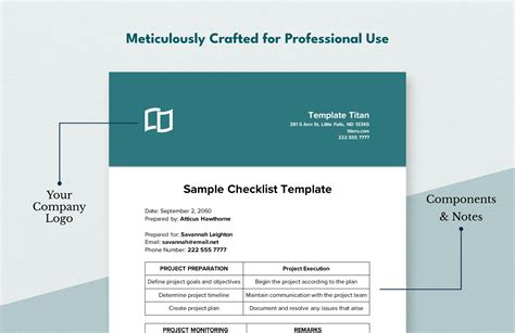 Checklist Template Download Documents In Pdf Word Psd - vrogue.co