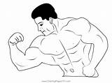 Weight Lifting 1 Coloring Page For Kids  Free Printable sketch template