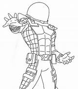 Coloring Page Fortnite  Absolut Doom Mysterio 6 sketch template