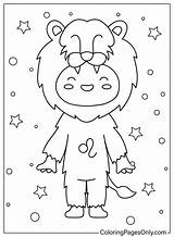20  Leo Zodiac Sign Coloring Pages Free Printable PDF JPG PNG sketch template