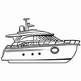 Yacht Coloring Page · Creative Fabrica sketch template
