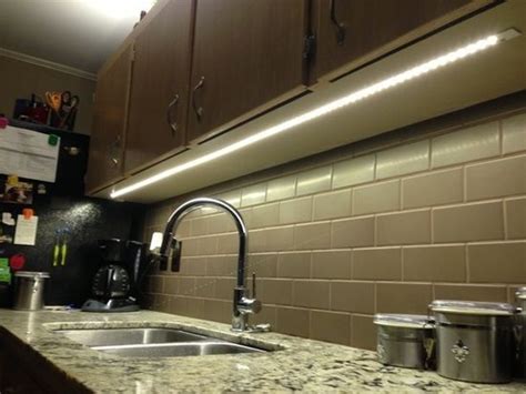 Led Kitchen Strip Lights Under Cabinet in 2020 | Kitchen under cabinet ...