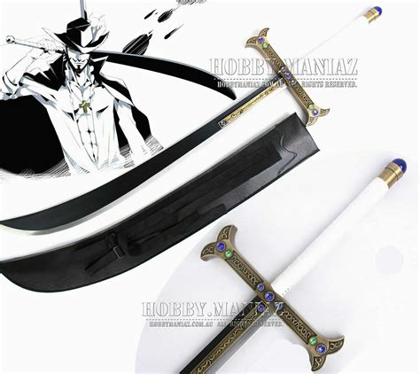 One Piece Mihawk Yoru's Hawk Eye Swords | eBay