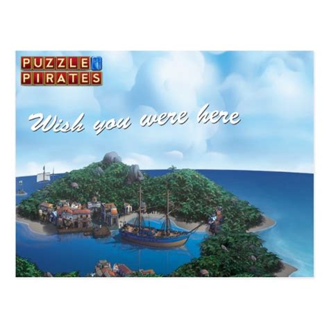 Wish You Were Here Postcard | Zazzle.com