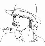 Taylor Swift Coloring Page  Free Printable Pages sketch template