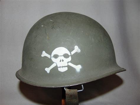 Airborne Paratrooper M-1 Helmet NCO, Painted | #1872066353