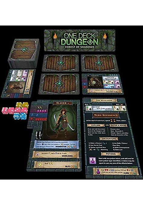 One Deck Dungeon- Forest of Shadows Card Game