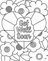 Get Well Soon Coloring Pages  15 FREE Printabulls sketch template