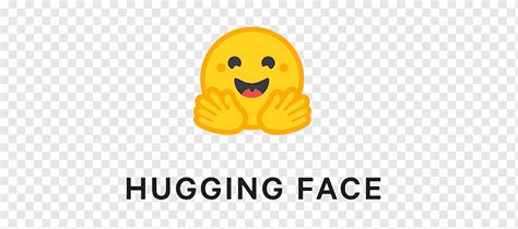 Hugging Face full logo, tech companies, png | PNGWing