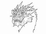 Smaug Dragon Coloring Pages sketch template