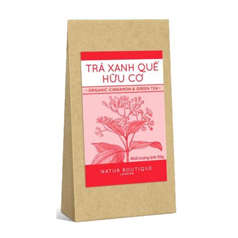 Trà xanh quế thô hữu cơ, 50gr (Organic Raw Cinnamon & Green Tea Leaf, 50gr) | Shopee Việt Nam