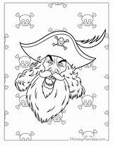 28 Pirate Coloring Pages Free PDF Printables sketch template