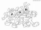Animaniacs coloring Pages  Print And Colorcom sketch template