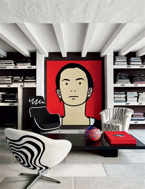 A fashion designer's art-filled house on the Dutch coast | Patio wall decor, Aesthetic room ...