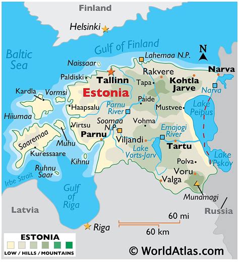 Estonia Maps & Facts - World Atlas