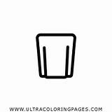 Whisky Glass Coloring Pages For Kids  Free sketch template