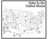 United States Coloring Pages sketch template