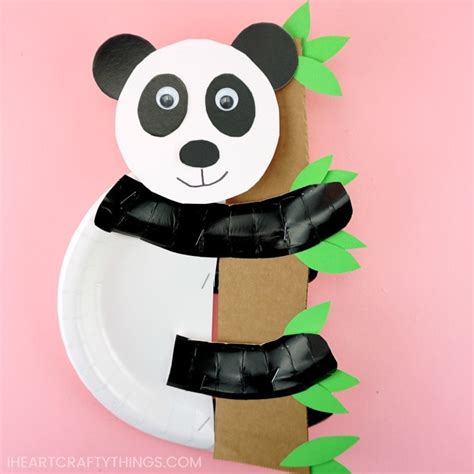 paper-plate-panda-bear-craft | Today's Creative Ideas