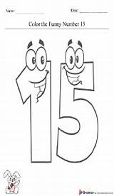 30 Number 15 Coloring Pages  Free Printable sketch template