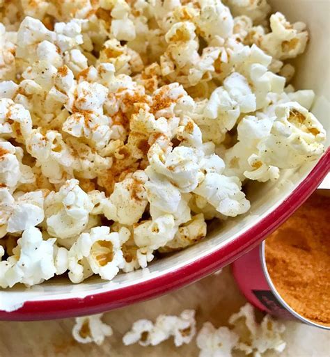 Easy Spicy Air Popped Popcorn - Kitchen Gone Rogue