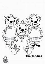 Bananas In Pyjamas Coloring Pages sketch template