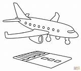 25 Free Airplane Coloring Pages For Kids And Adults sketch template